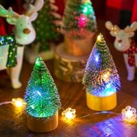 Tree Bottle Brush LED Shades of Green