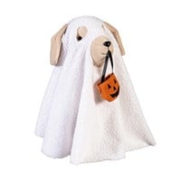 Dog in Halloween Costume Fabric