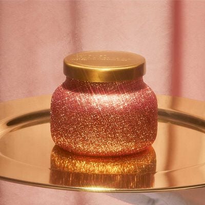 Candle Jar 8oz Glam Petite Glitter (4 Scents)