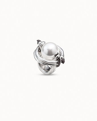 RING A PEARL OF WISDOM WOOW! WHITE