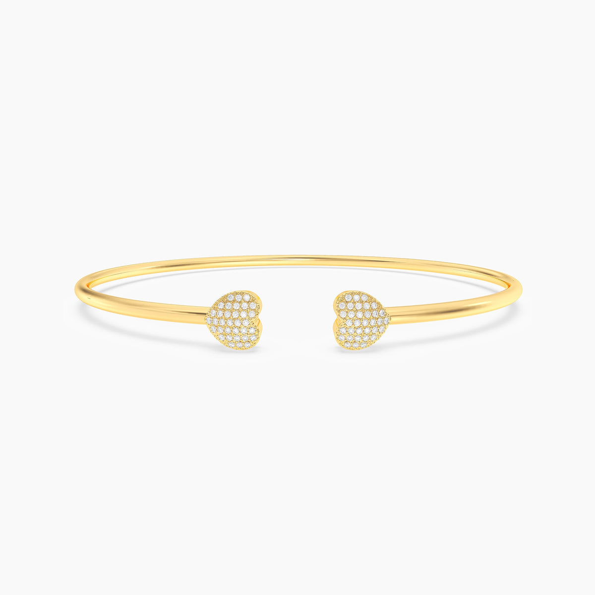 Bracelet Twin Hearts Cuff Waterproof