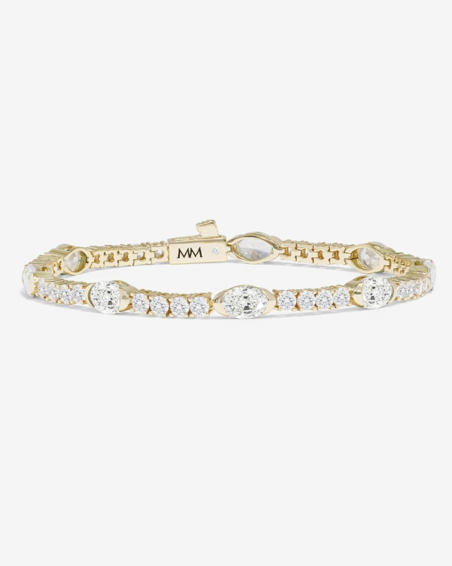 Melinda Maria Tennis Bracelet Maven 3mm Gold