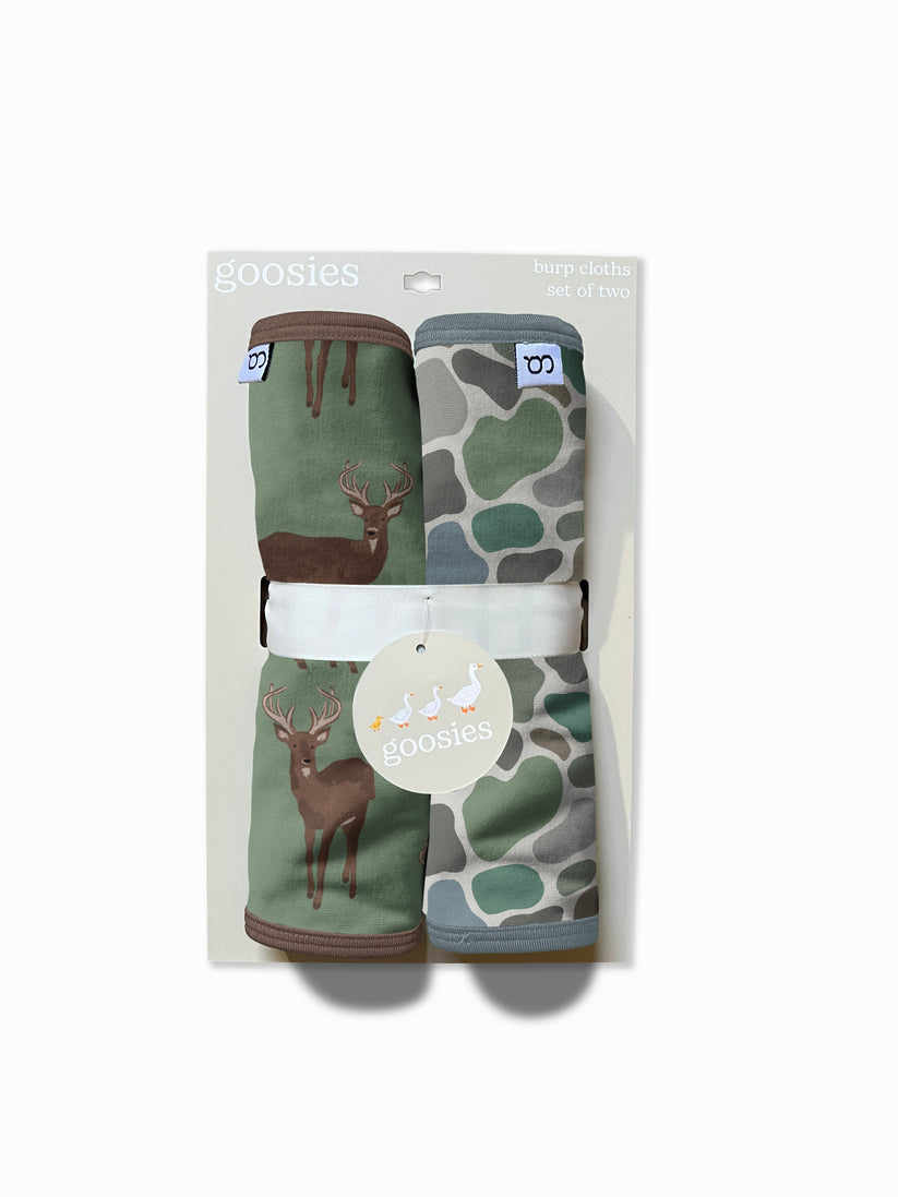 Goosies BURP CLOTH SET (Multiple Patterns)