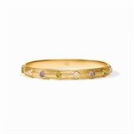 Cobblestone Stone Bangle Gold