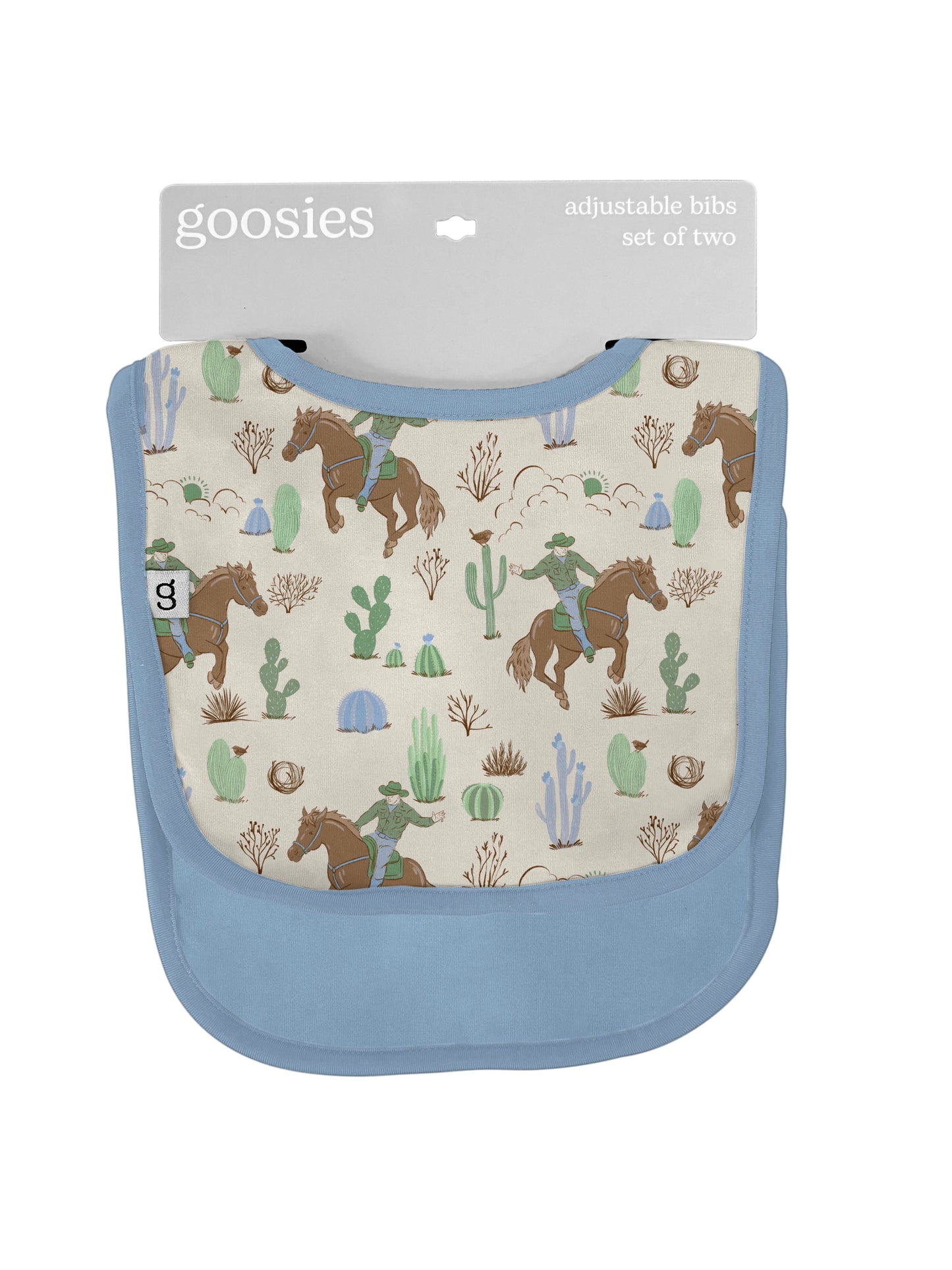 bibs with cowboys