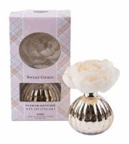 DIFFUSSER HOLIDAY FLOWER SWEET GRACE GOLD 8OZ