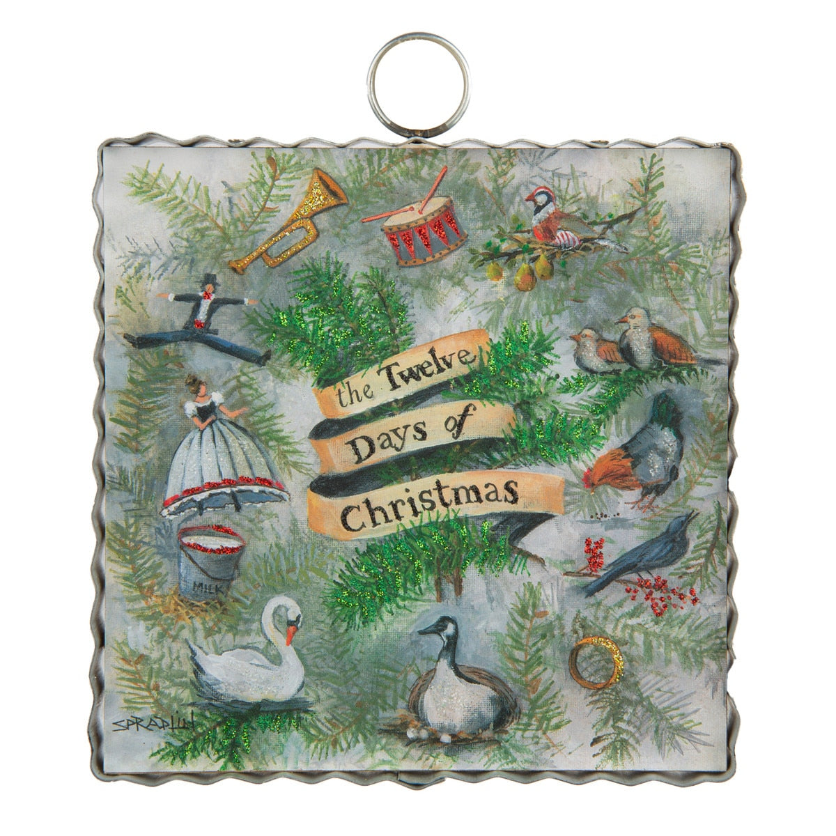 Print Mini Twelve Day of Christmas