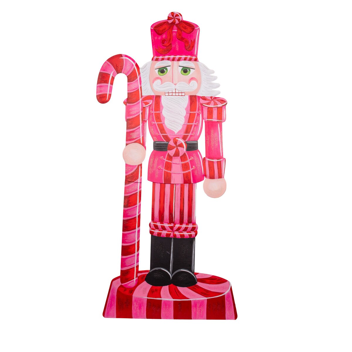 pinkmas nutcracker stake round top collection