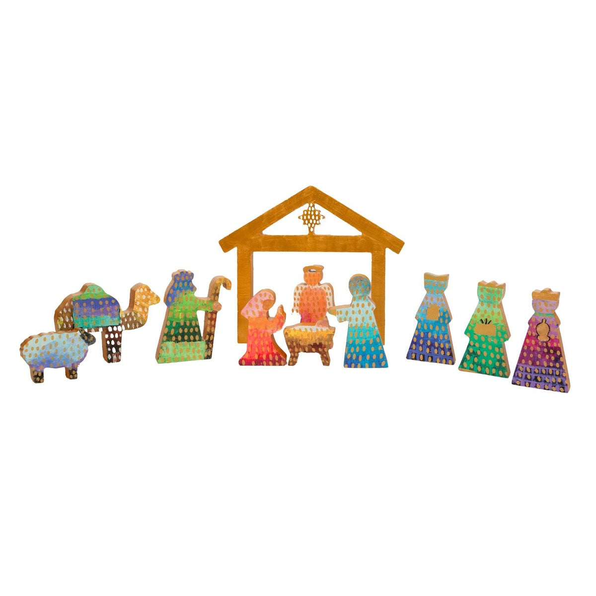 Nativity Set Wooden