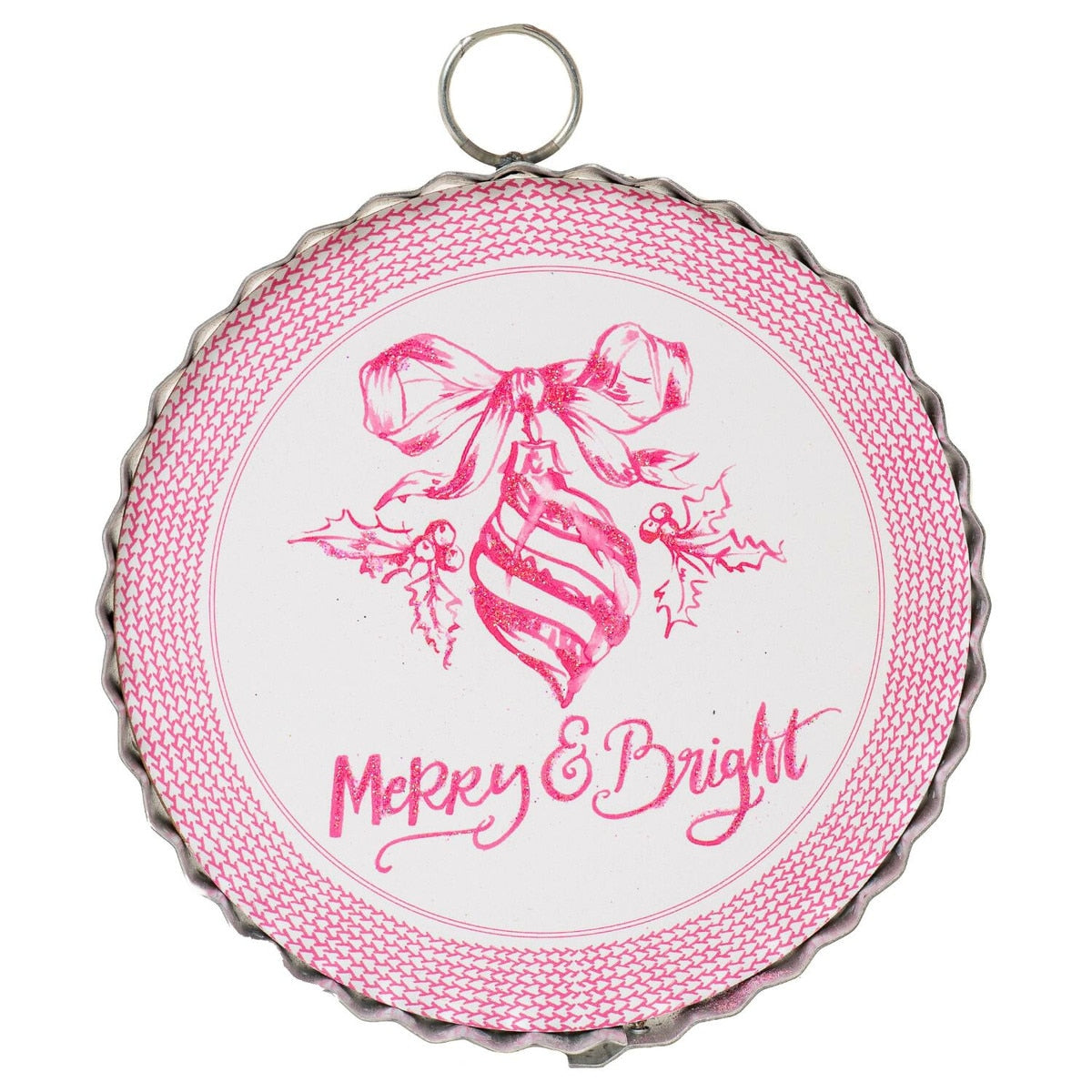 Print Mini Merry & Bright Oranament mini gallery round top collection