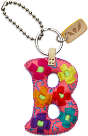 CHARM FELT ALPHABET PINK
