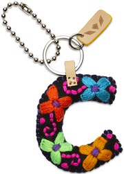 CHARM FELT ALPHABET BLACK