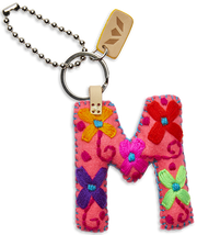 CHARM FELT ALPHABET PINK