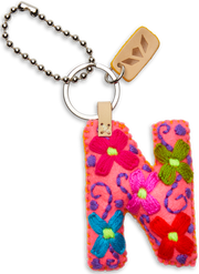 CHARM FELT ALPHABET PINK