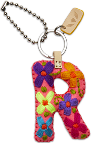 CHARM FELT ALPHABET PINK