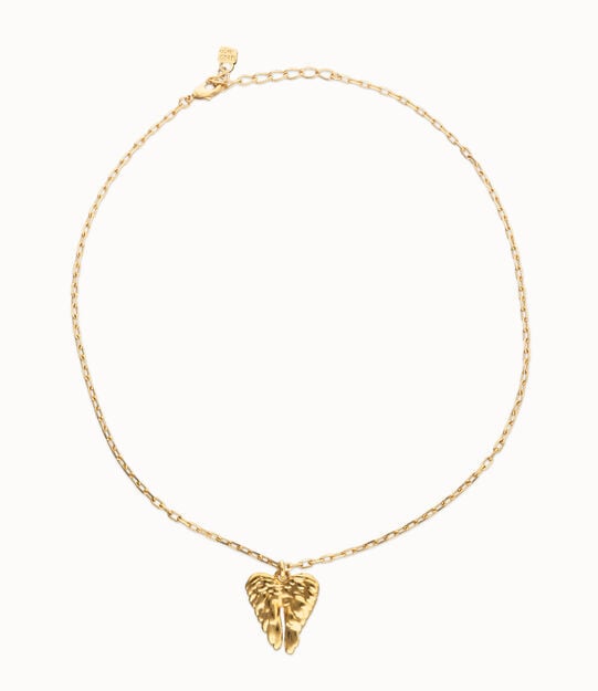 gold wing necklace