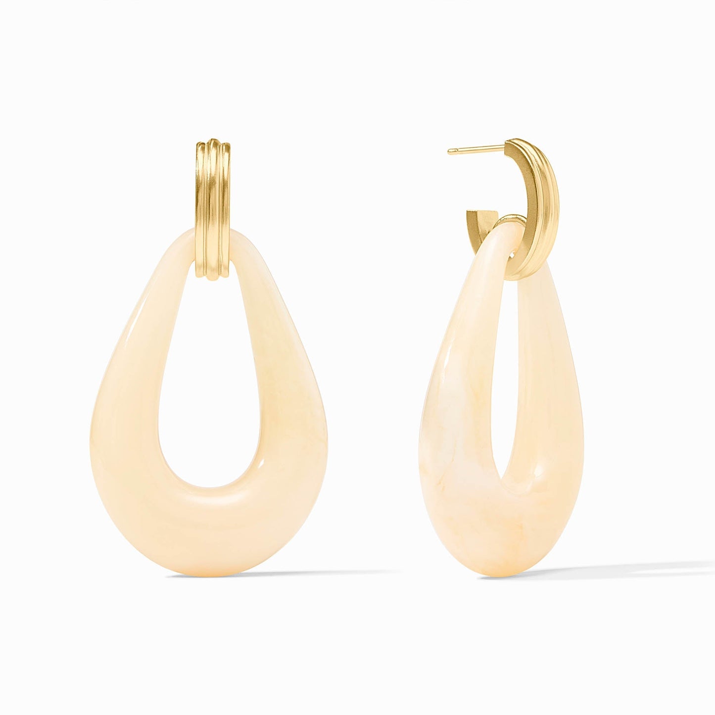 Carnaby Doorknocker Earring Gold