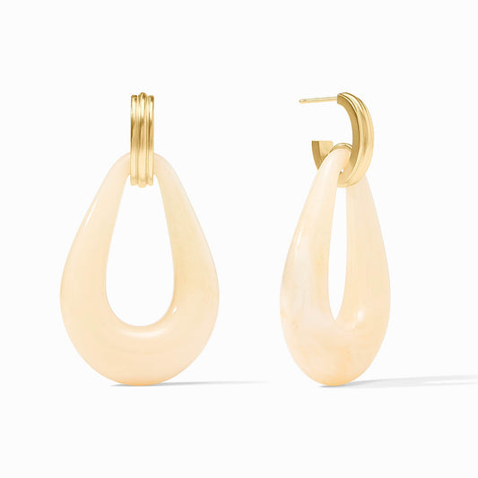 Carnaby Doorknocker Earring Gold