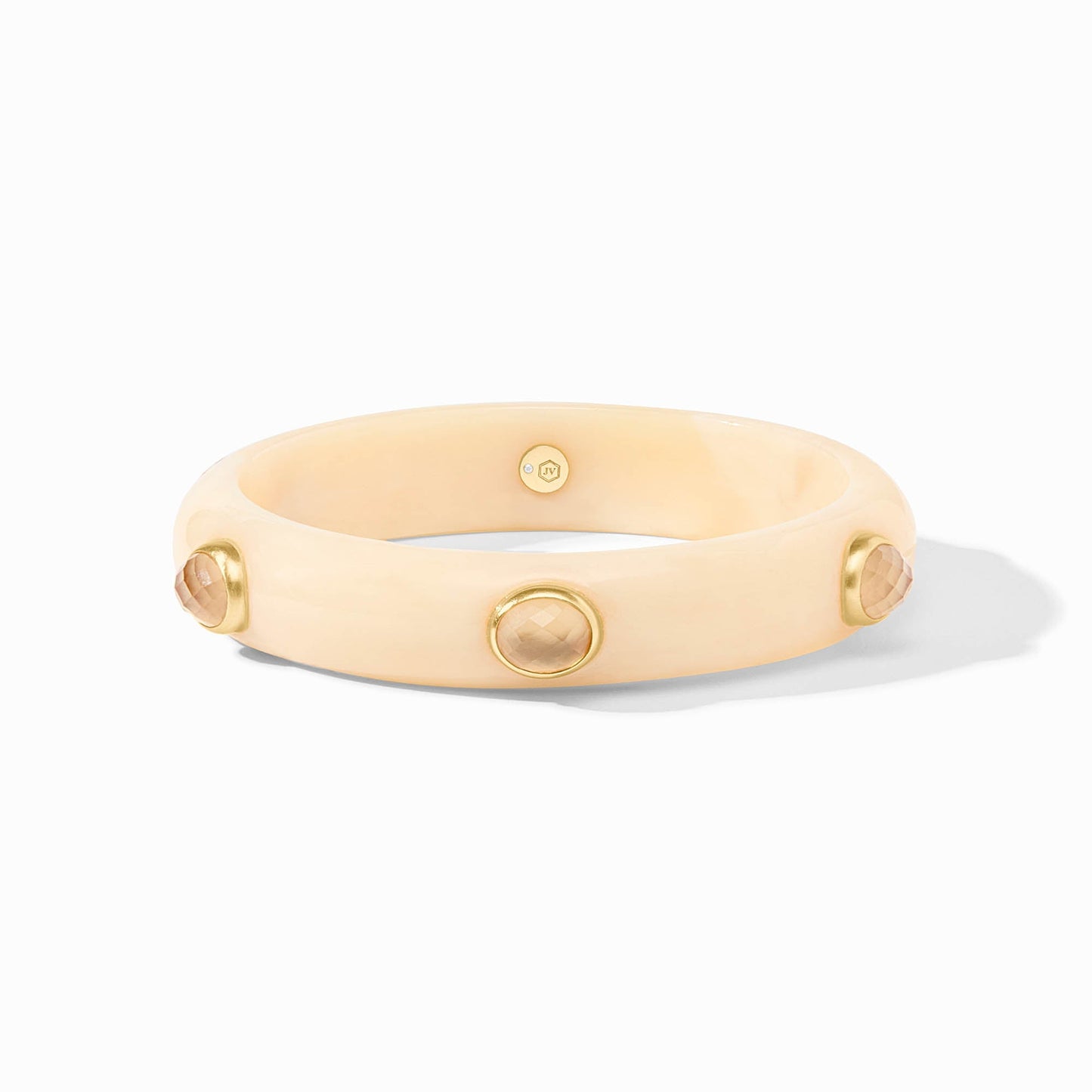 Carnaby Stone Bangle Gold