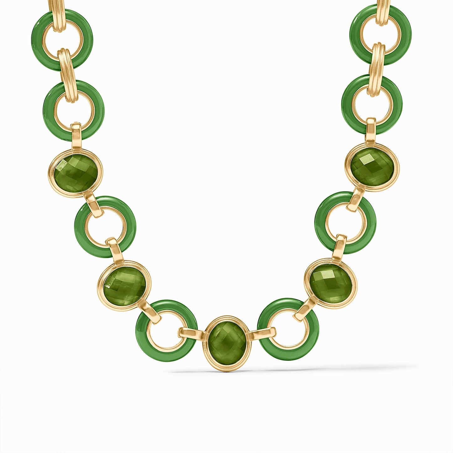 Carnaby Stone Necklace Gold