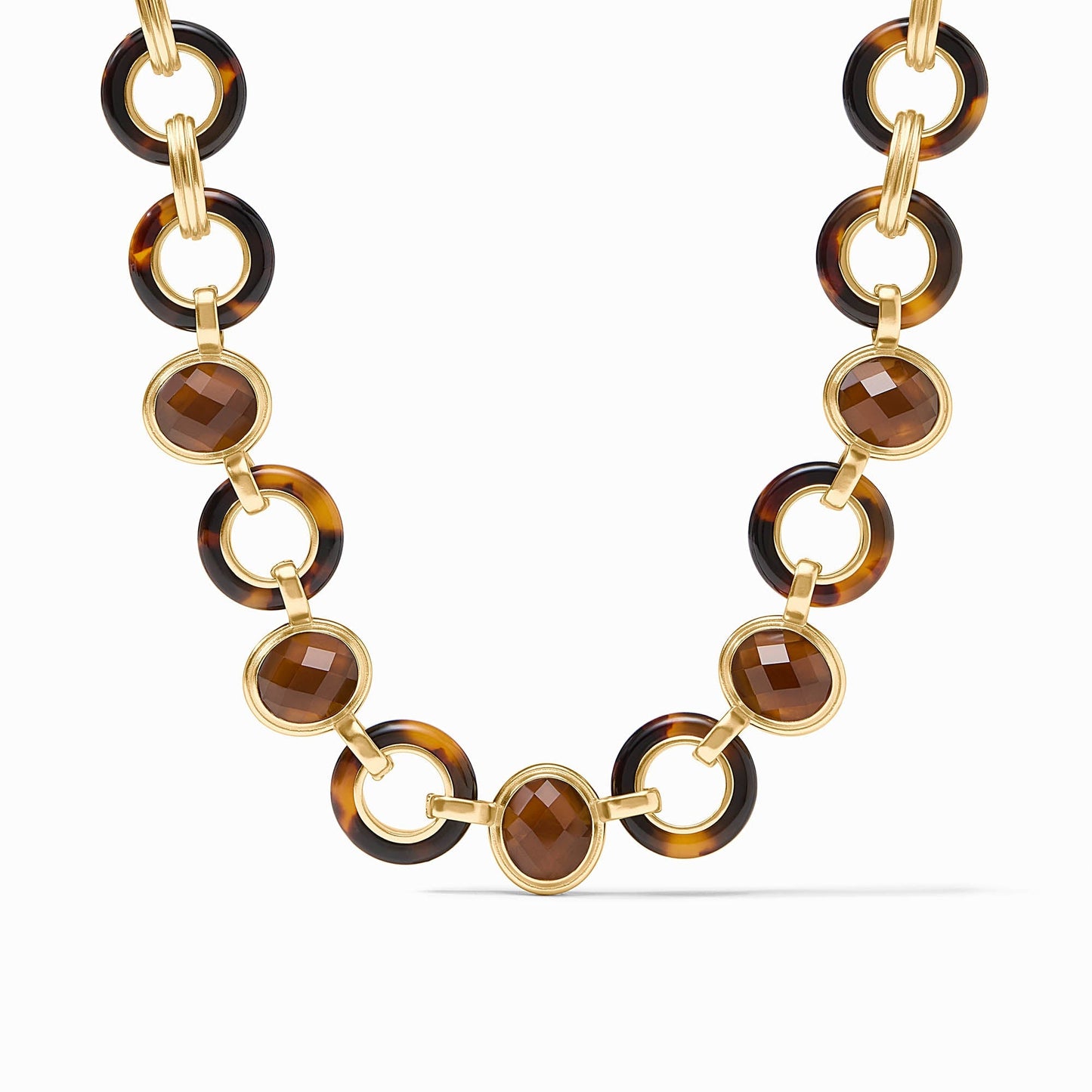 Carnaby Stone Necklace Gold