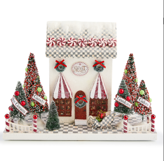 HOUSE ILLUMINATED SWEET SHOP PAPER