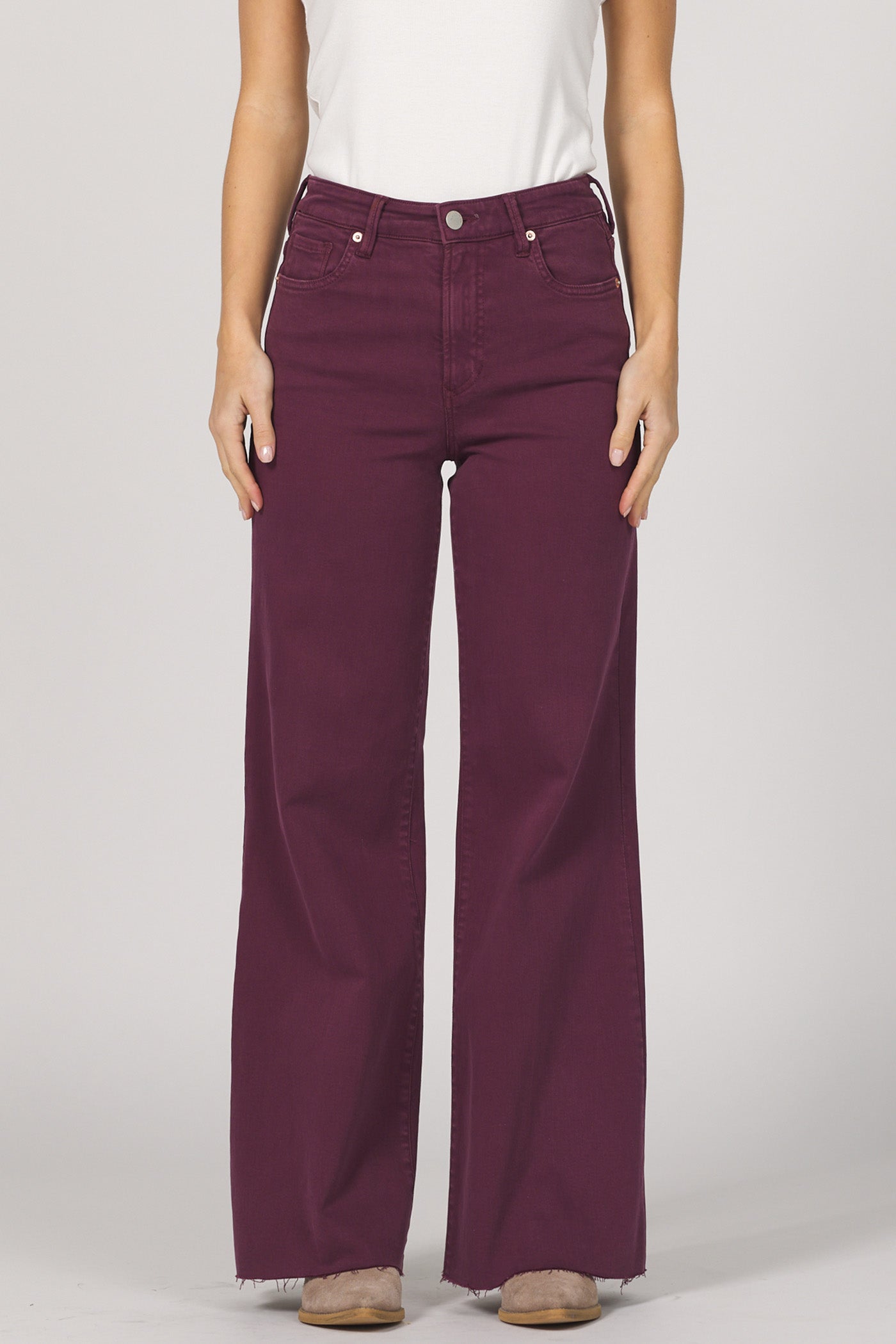 PANT FIONA WIDE LEG JEAN (Three Colors)