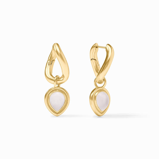 Dolce Hoop & Charm Earring Gold