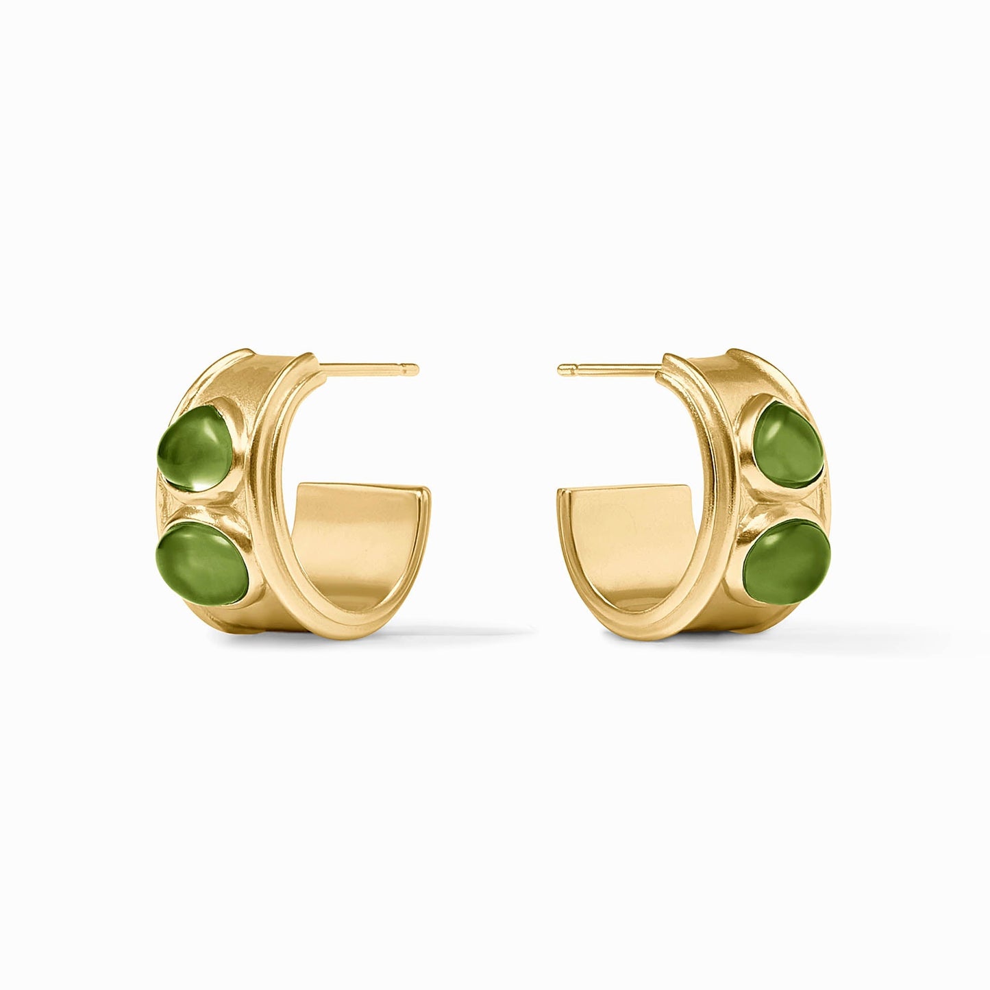 Dolce Stone Hoop Earring
