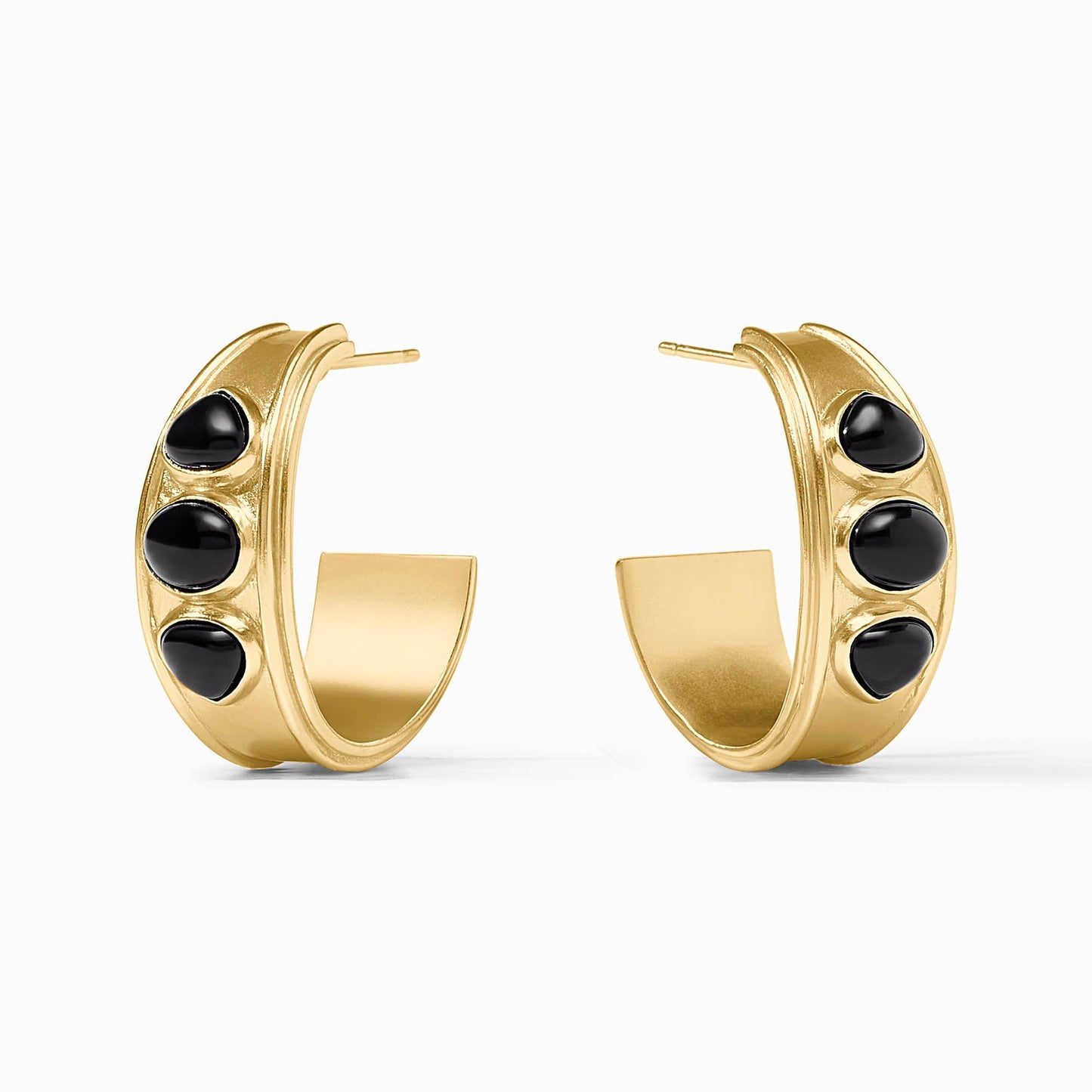 Dolce Stone Hoop Earring
