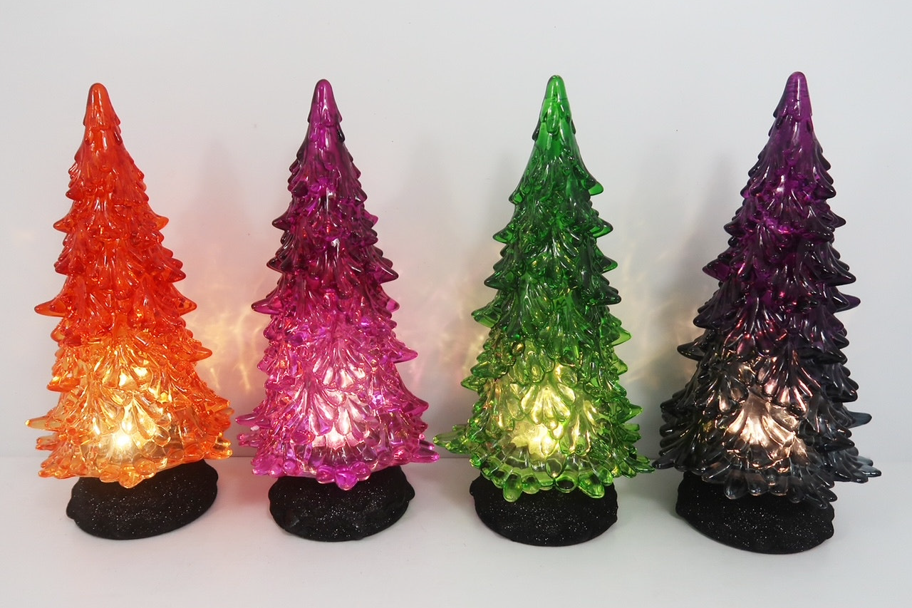 Tree Swirly Glitter Halloween