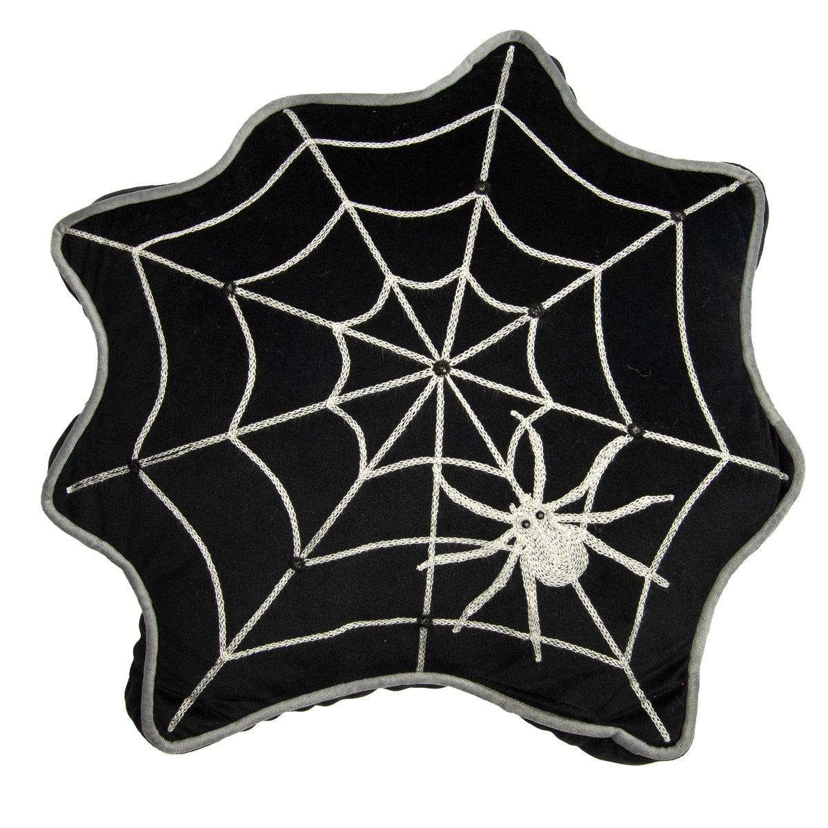 Pillow Spider Web Light Up