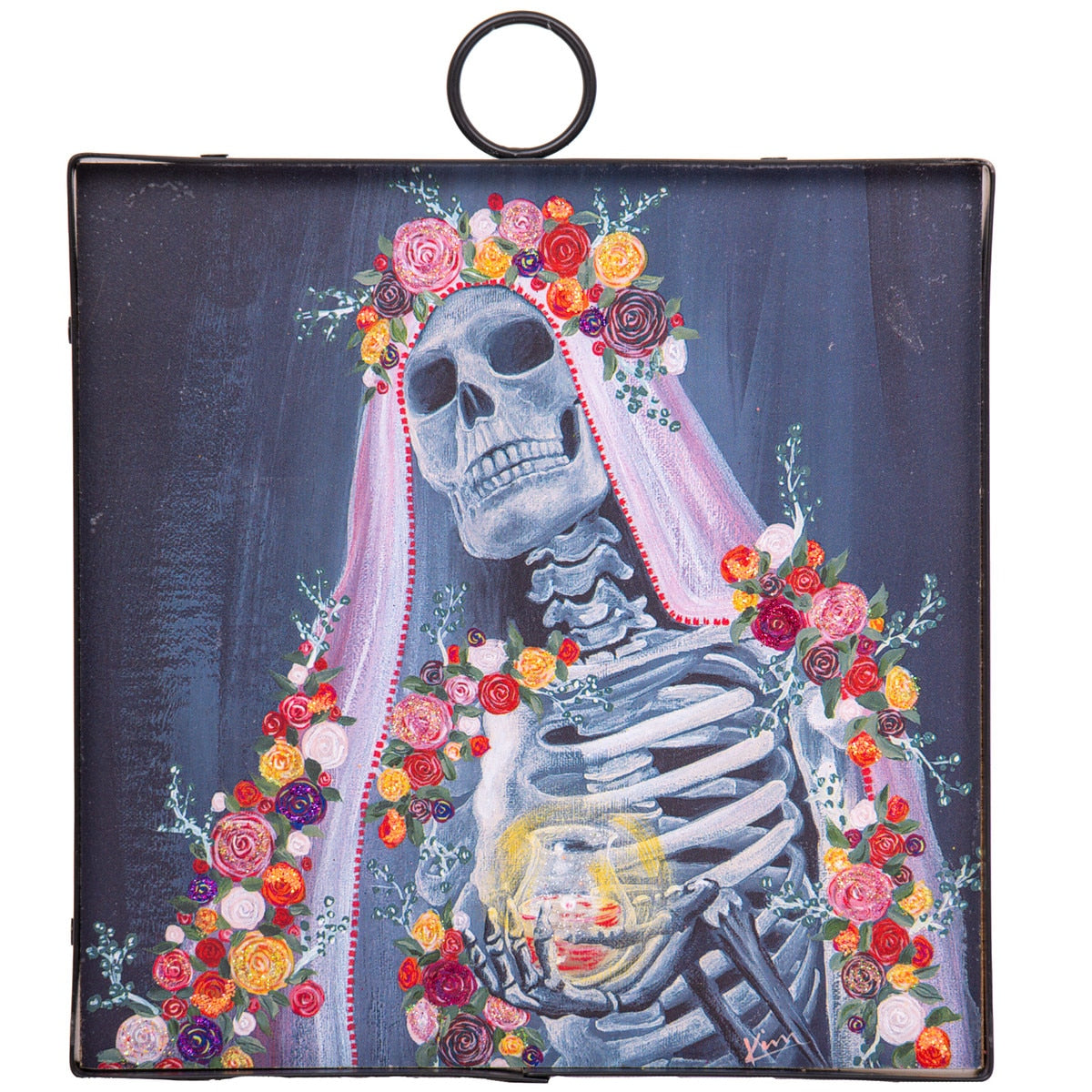 day of the dead mini gallery round top collection