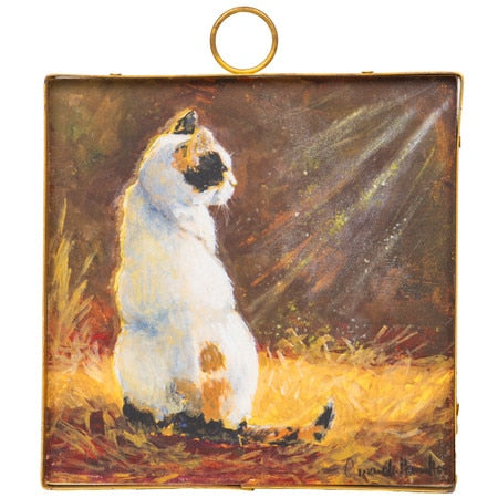 Round Top Print Mini Zoe Cat