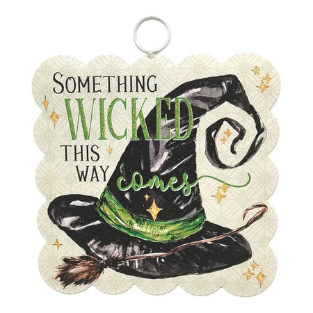 Round Top Print Mini Something Wicked Scallop