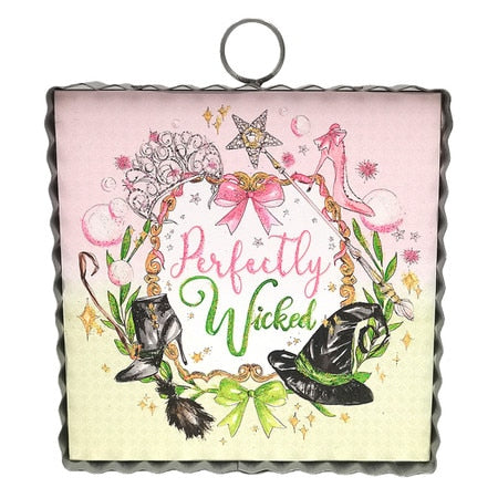 Round Top Print Mini Perfectly Wicked