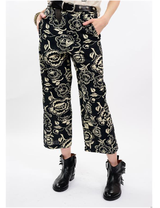 Sister Mary Pant Floria Black