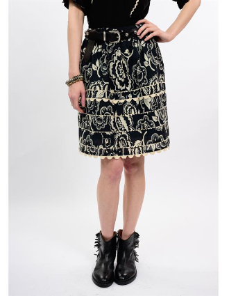 Sister Mary Skirt Floria Black
