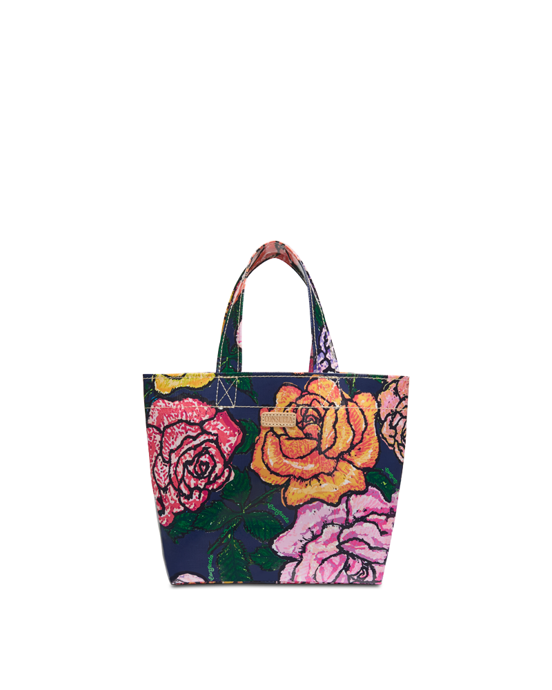 everleigh mini grab n go consuela, flower tote