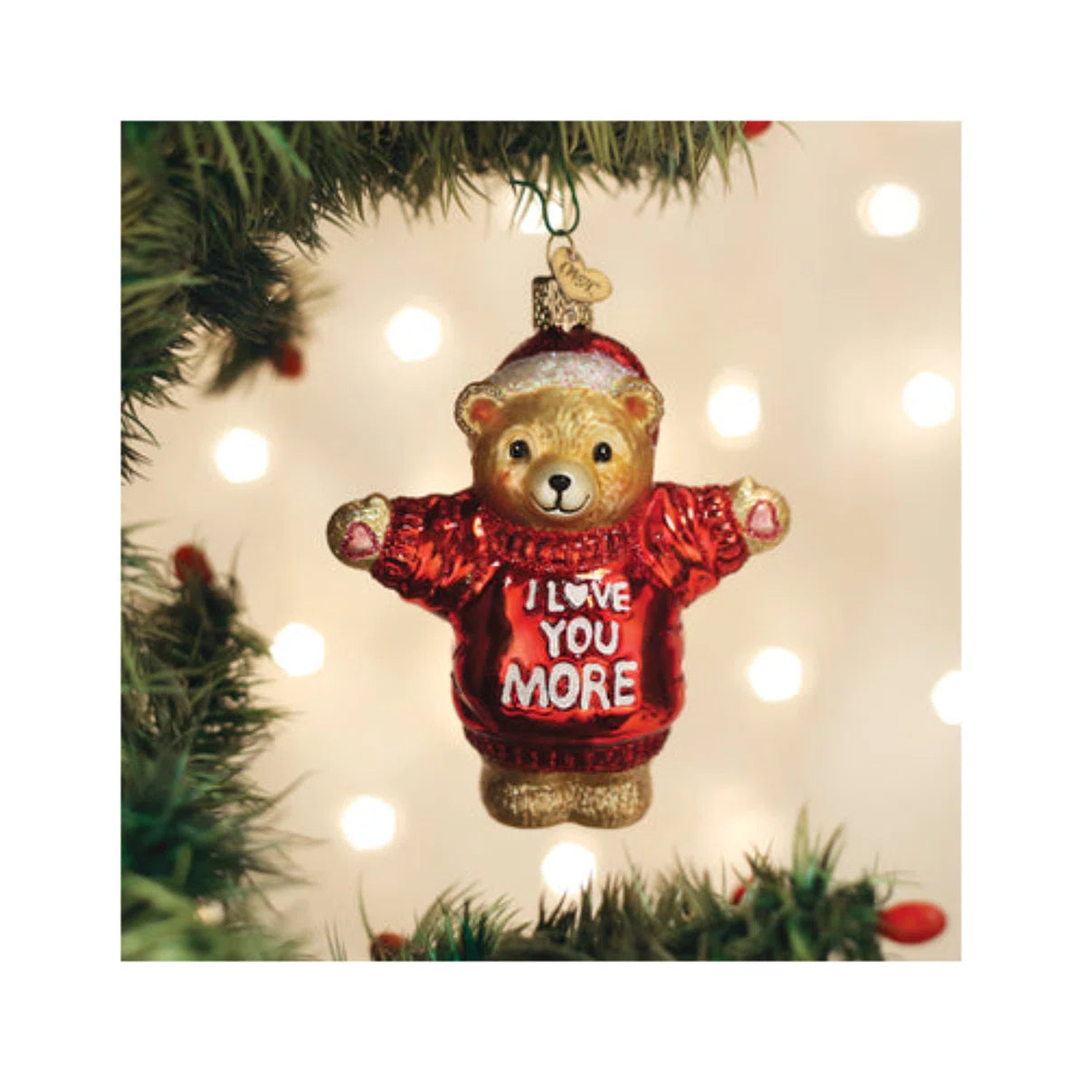 Ornament Bear I Love You More
