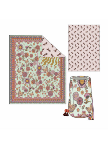 Johnny Was BLANKET Endora Scarf LAUREL CANYON COZY