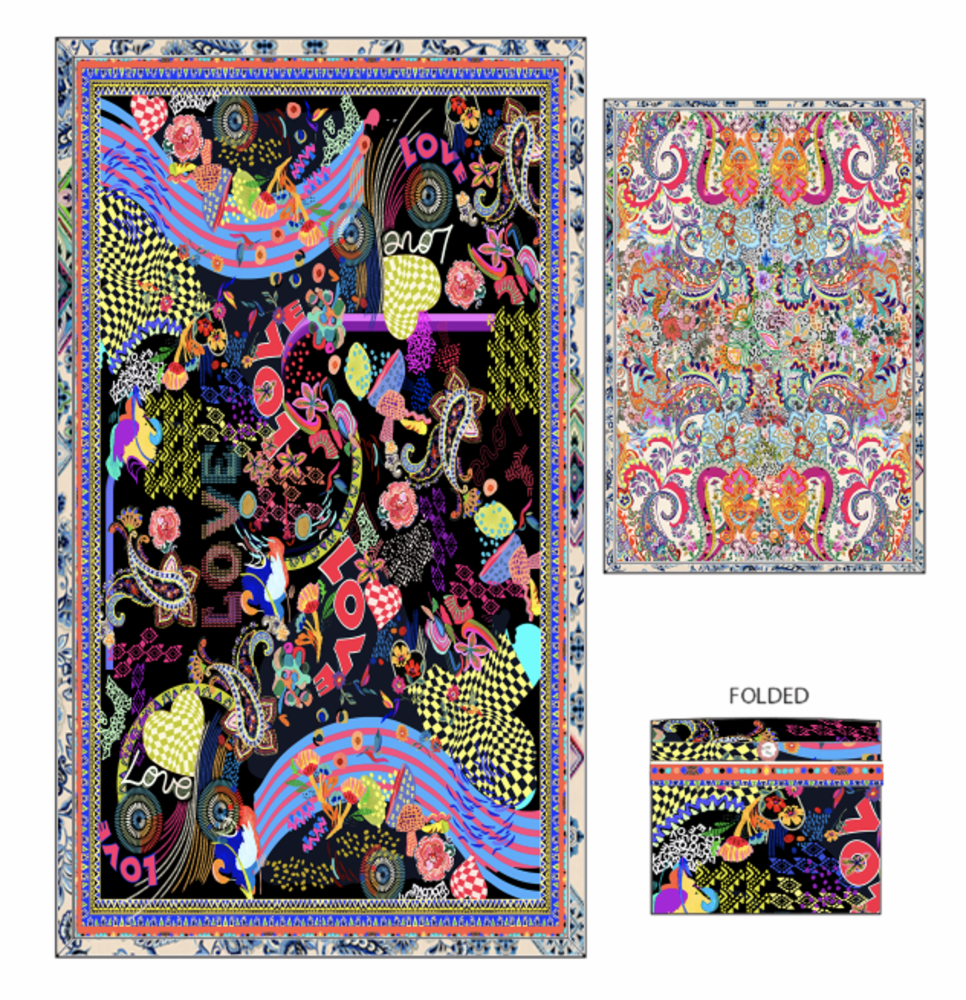 TRAVEL BLANKET DREAMER 66X53 (Multiple Patterns)