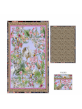 TRAVEL BLANKET REVERSIBLE W/ BAG 66X53 (Multiple Patterns)