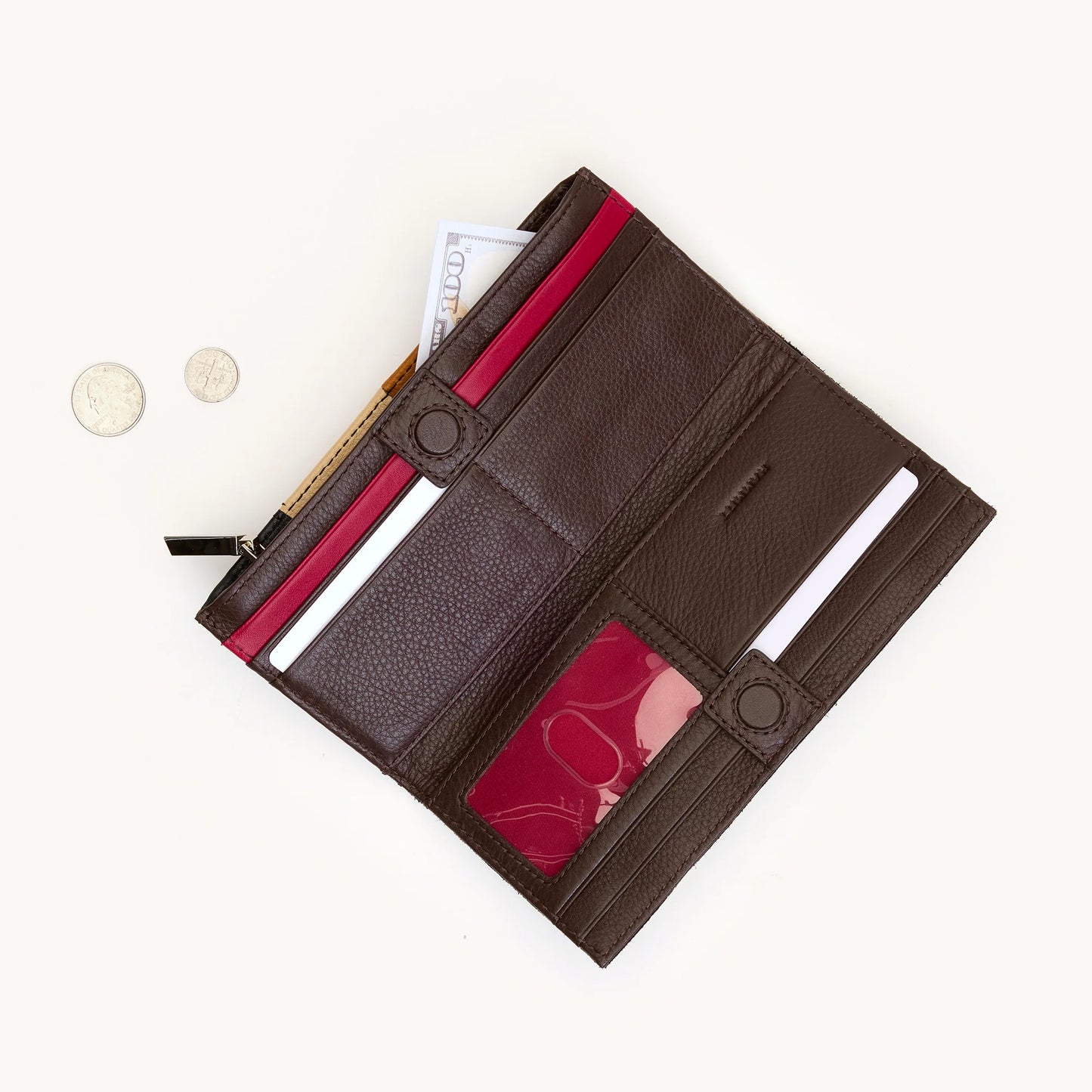 110 NORTH Leather Wallet