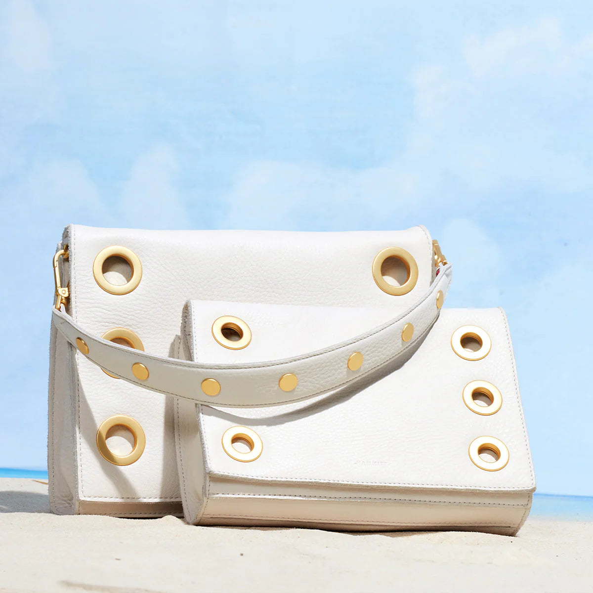 Hammitt MONTANA Clutch Multi Strap Leather (Variety of colors)