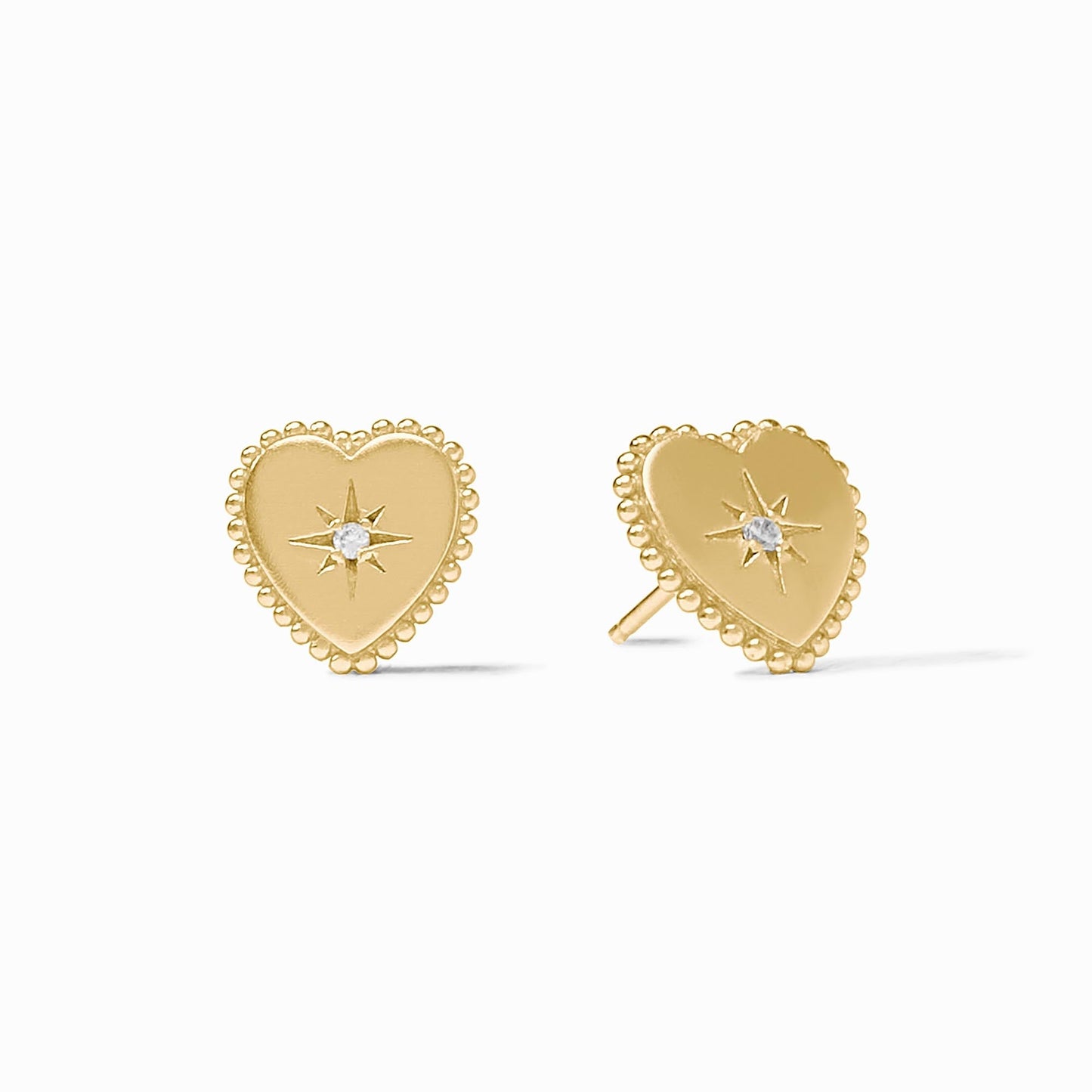 Heart Stud Gold