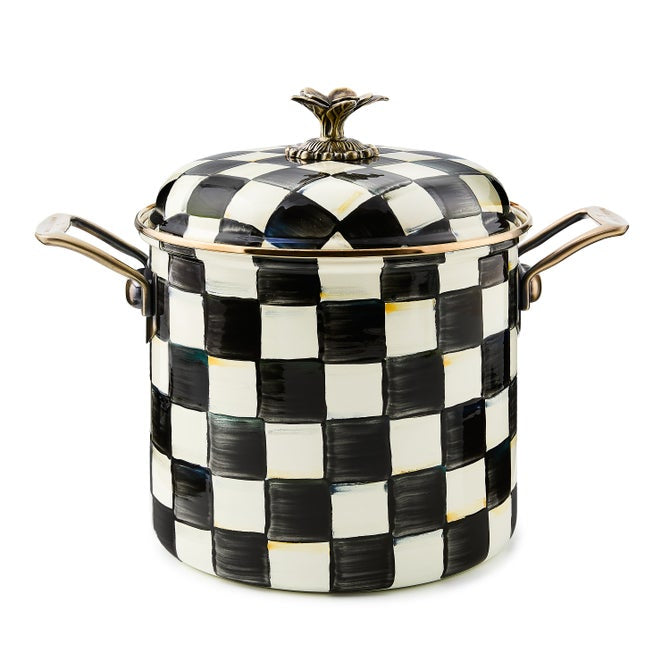 Mackenzie-Childs Cookware Courtly Check