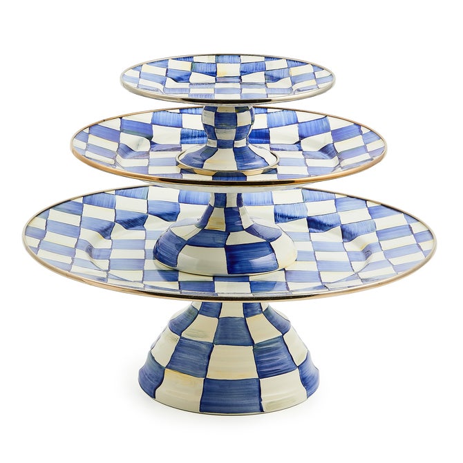 Pedestal Platter Check (Various Colors)