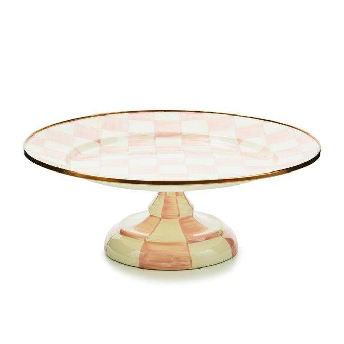 Pedestal Platter Check (Various Colors)
