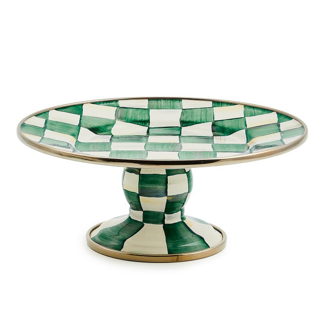 Pedestal Platter Check (Various Colors)